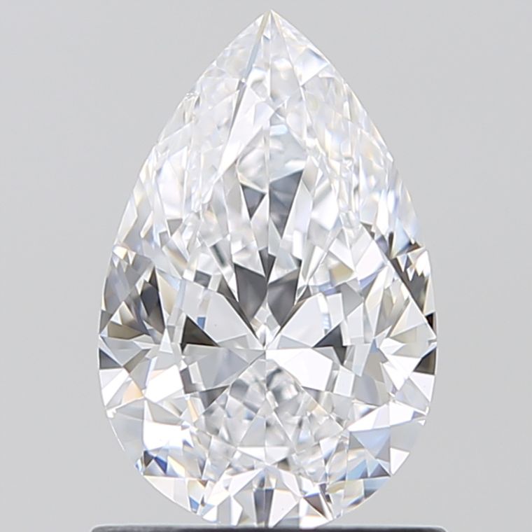 Pear 1.01ct D SI1