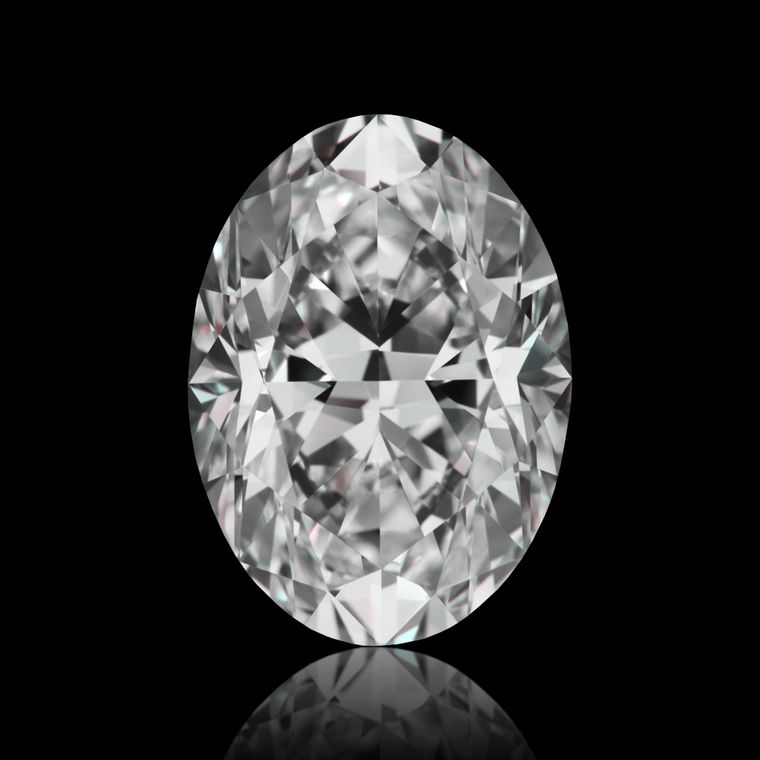 Oval 1.70ct J VVS2
