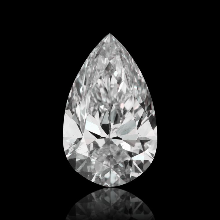 Pear 0.70ct D SI2