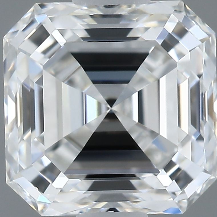 Asscher 1.01ct F VVS2