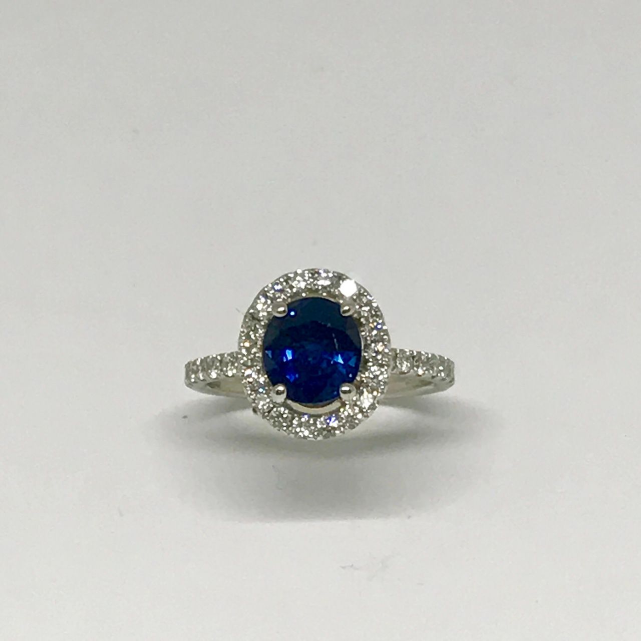 Sapphire and Diamond Ring