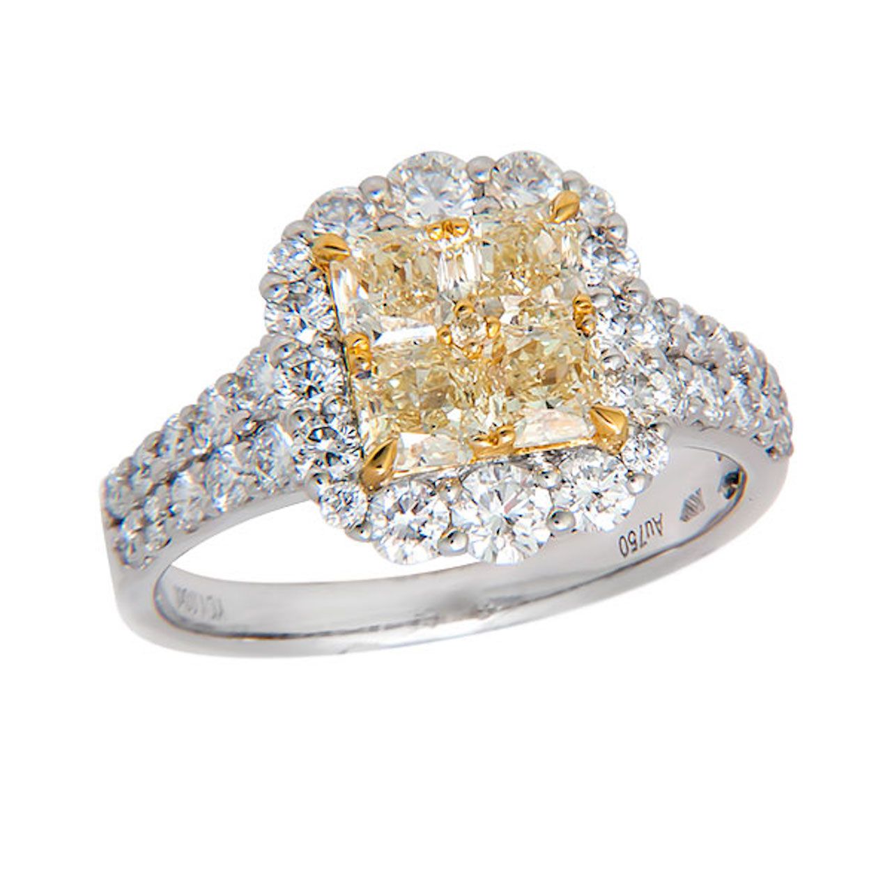 Fancy Yellow Diamond Ring