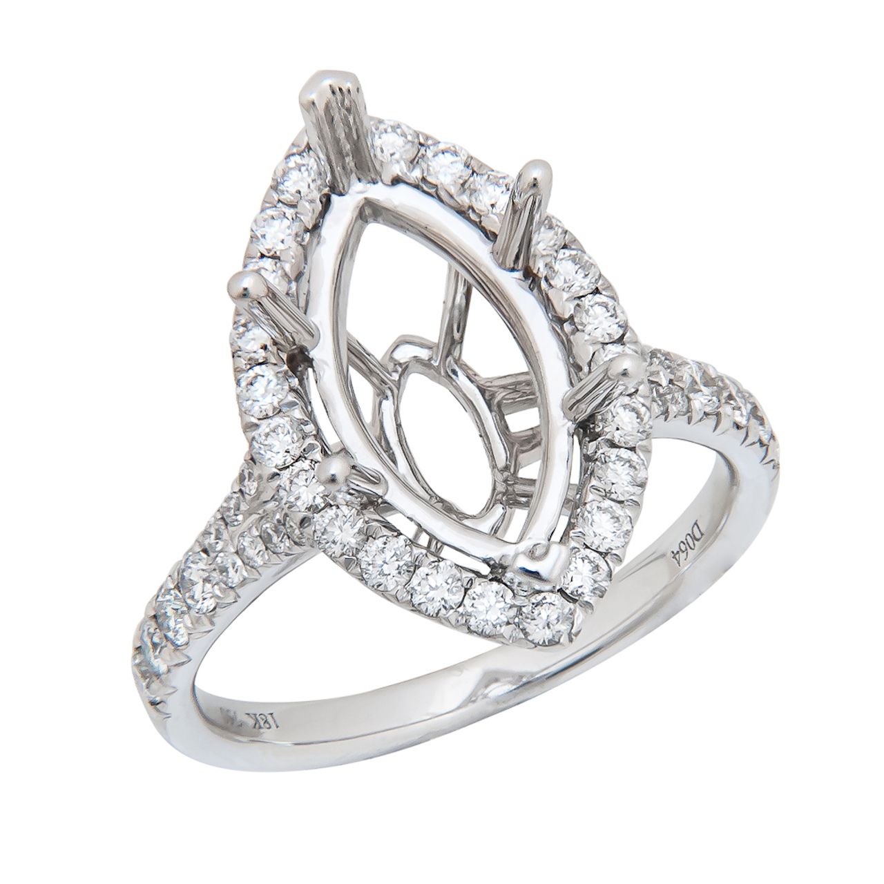 Marquise Diamond Semi-Mount