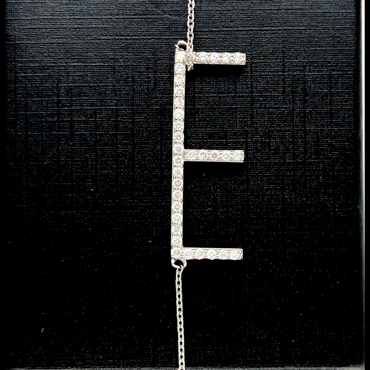 Diamond Initial Bracelet F+ VS1+