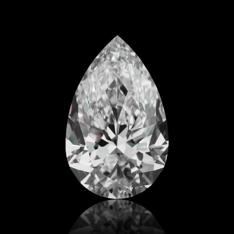 Pear 0.73ct E VVS2