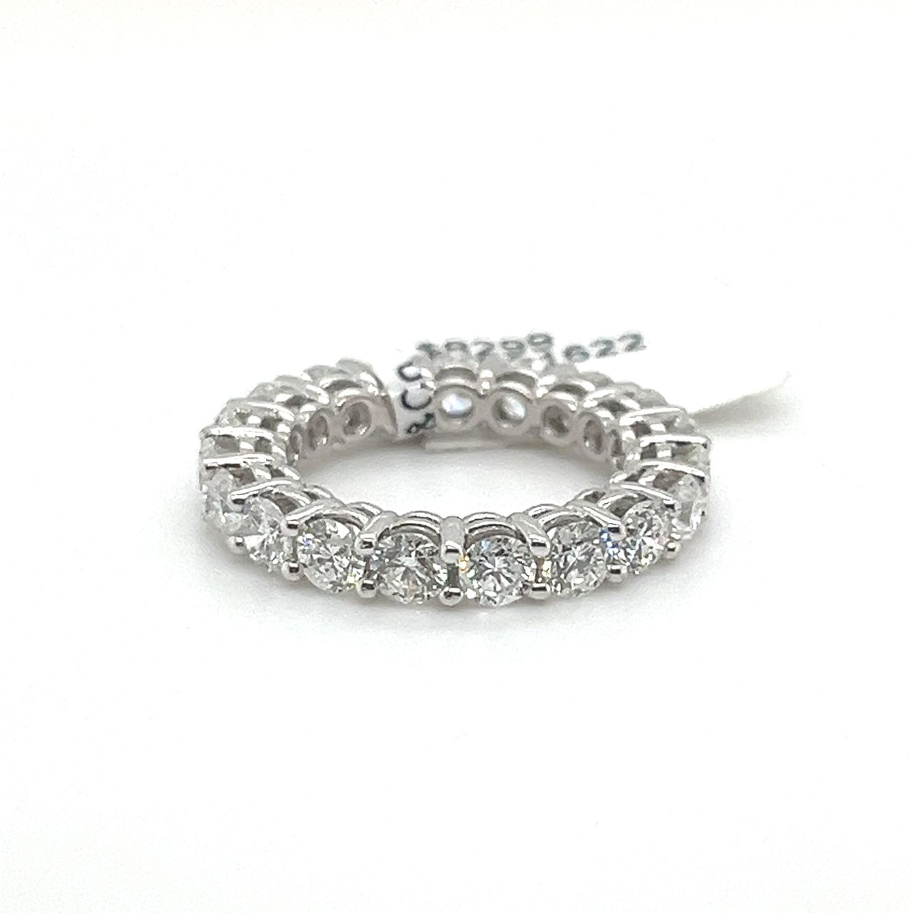 14K WHITE GOLD AND 3.01CTS NATURAL DIAMOND (RING)