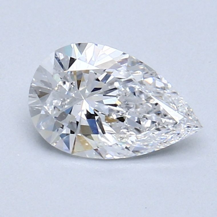 Pear 0.70ct D SI1