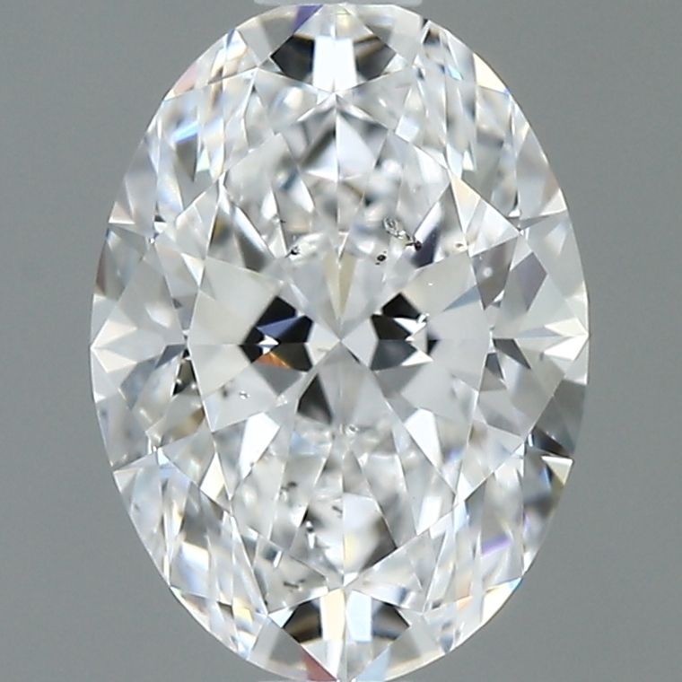 Oval 0.80ct D SI2