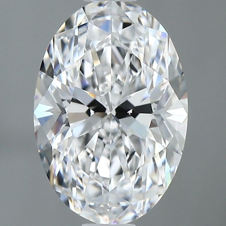 Oval 0.90ct D VS1