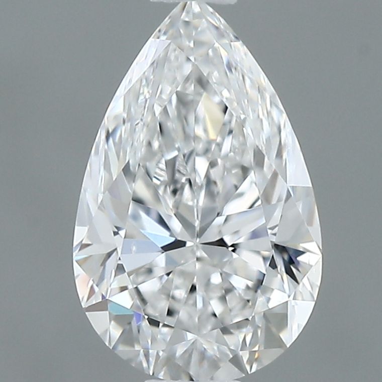 Pear 0.70ct D VS2