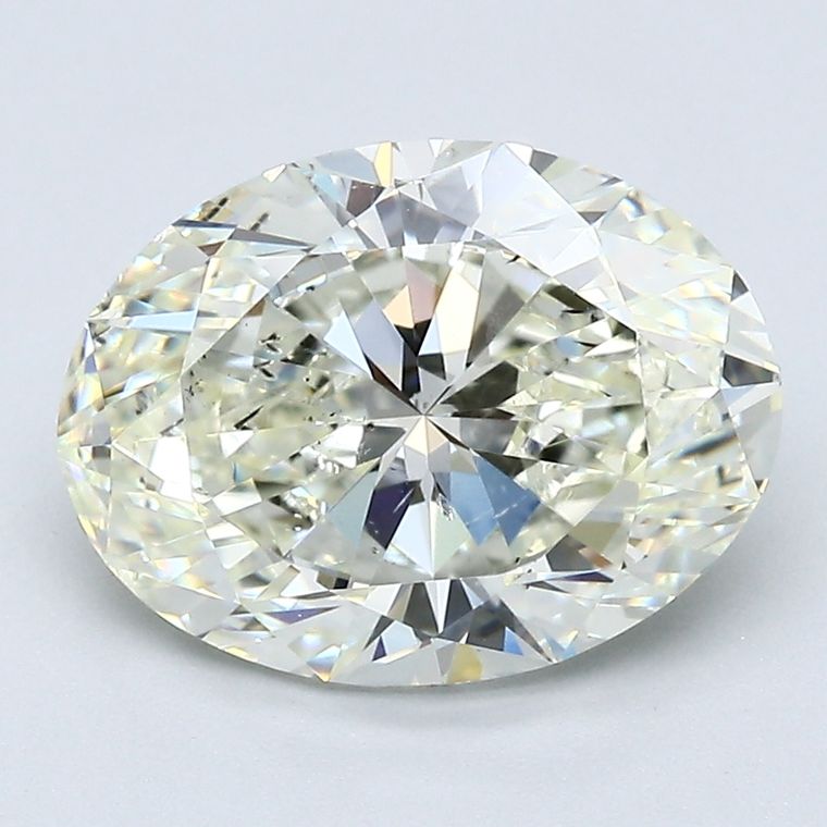 Oval 3.50ct K SI2