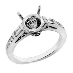 Diamond Semi-Mount Ring