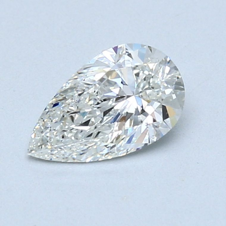 Pear 0.71ct F SI1