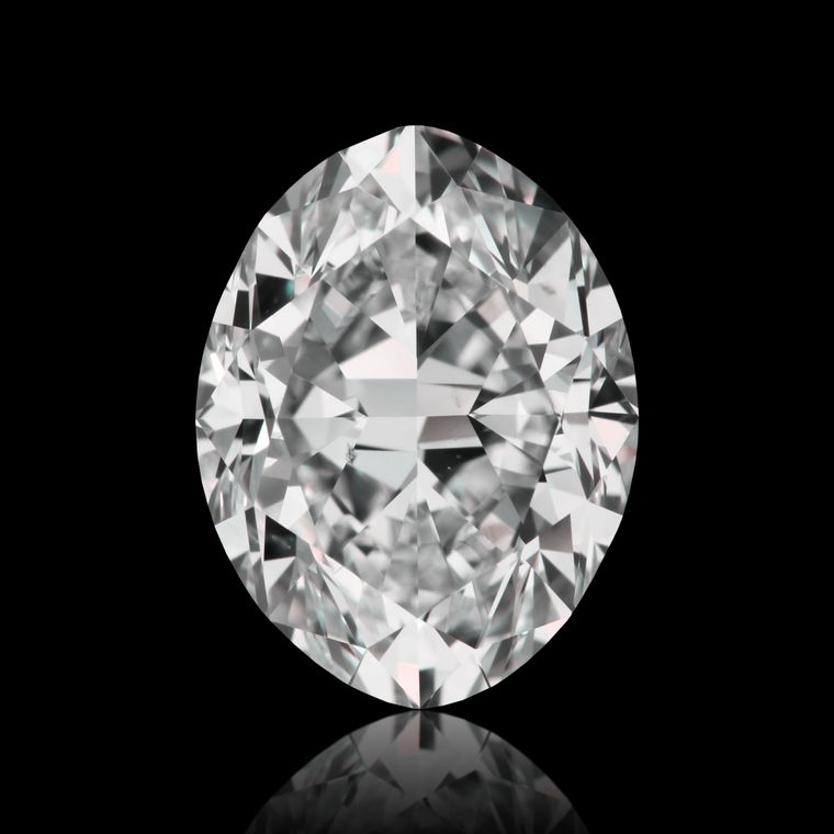 Oval 2.01ct F SI1