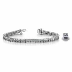 5ctw Diamond Channel Set Bracelet