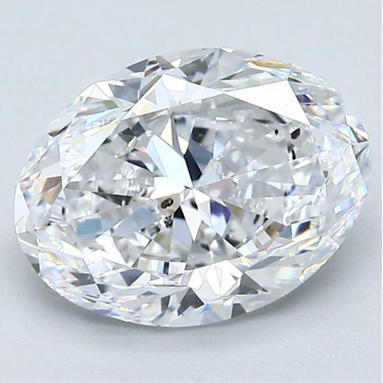 Oval 2.01ct D SI1