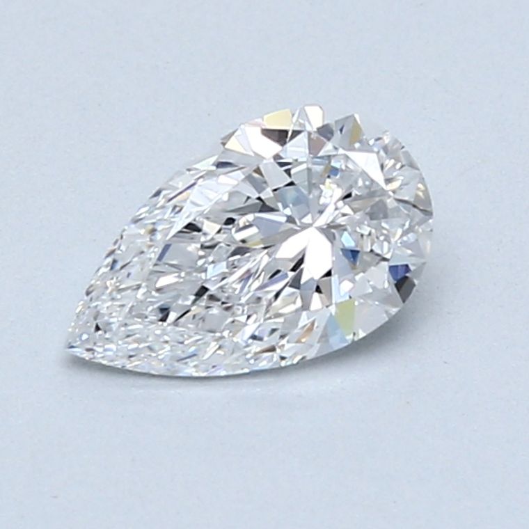 Pear 0.70ct D VS2