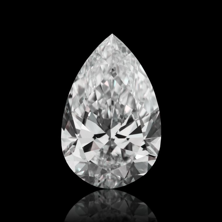 Pear 0.70ct F VS1
