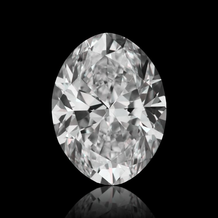 Oval 0.90ct D VS1