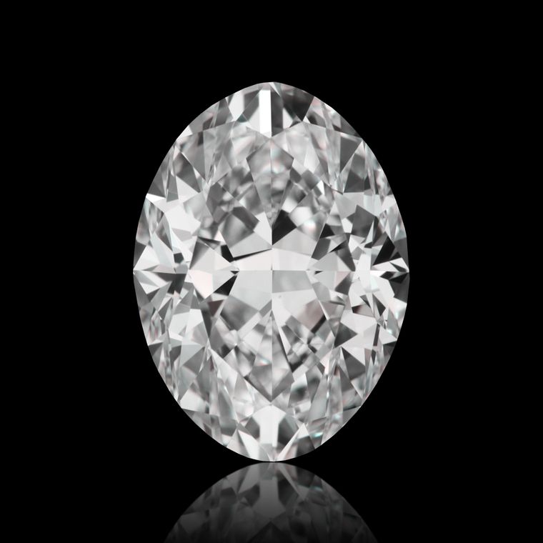 Oval 1.70ct D VS1