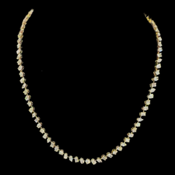 The Golden Continuum Diamond Necklace