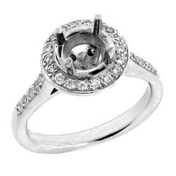 Diamond Semi-Mount Ring
