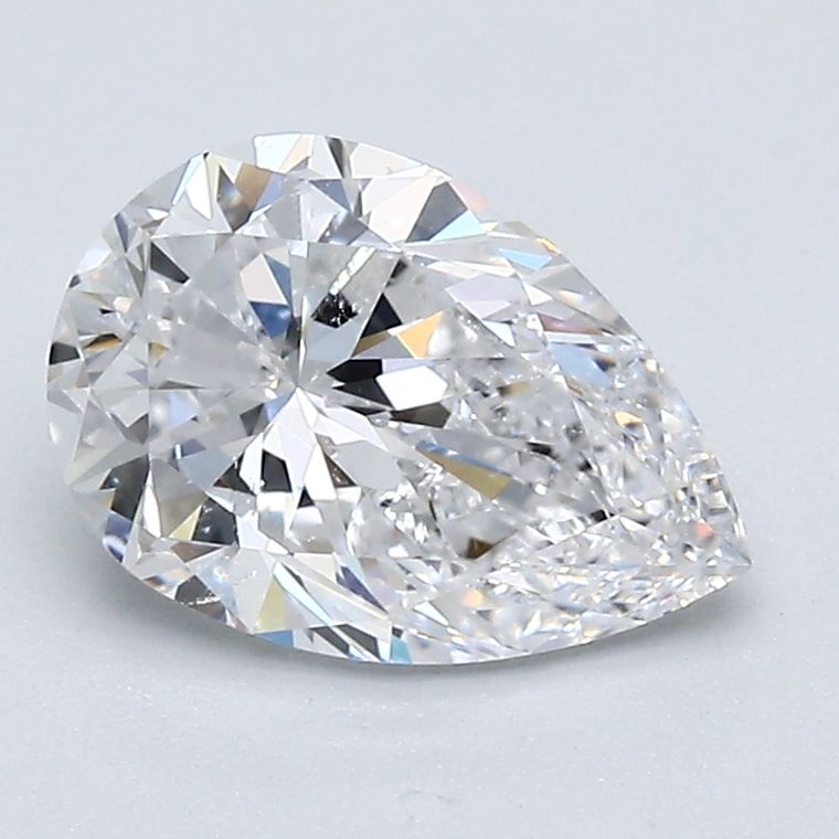Pear 1.70ct D SI2