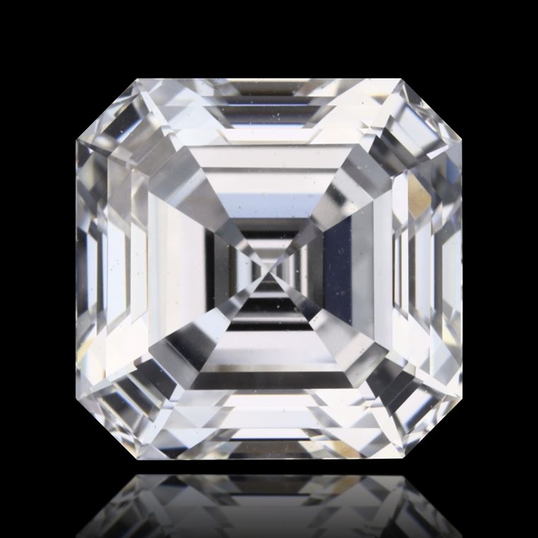 Asscher 1.01ct D VVS2