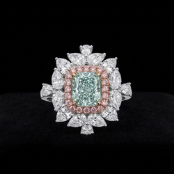 Important Blue Diamond Ring 