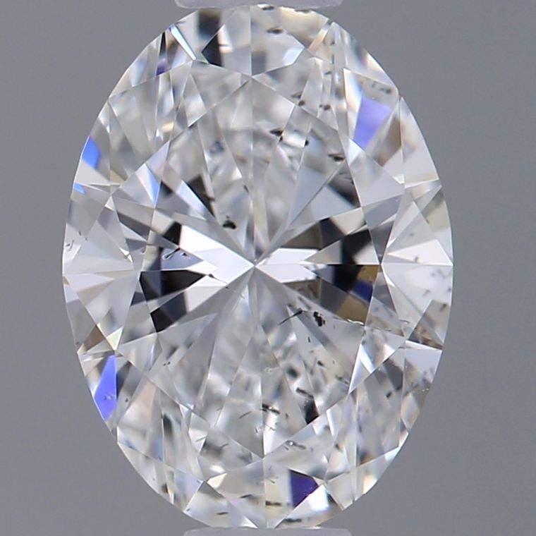 Oval 0.57ct D SI2