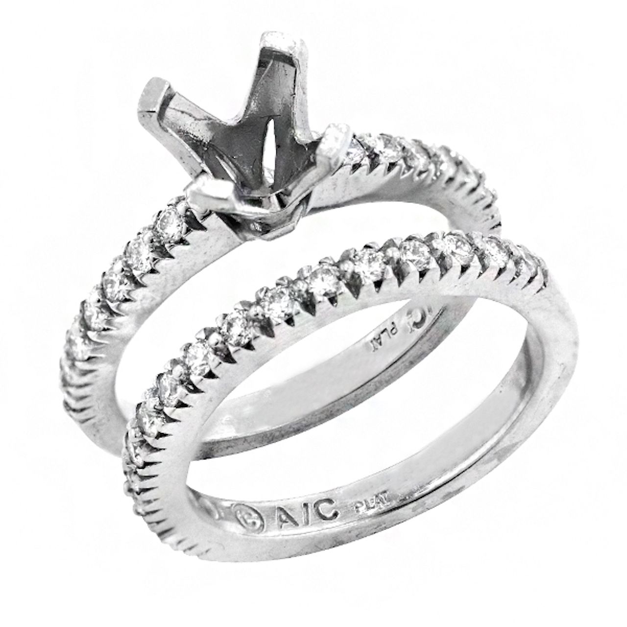 Diamond Semi-Mount Ring Set