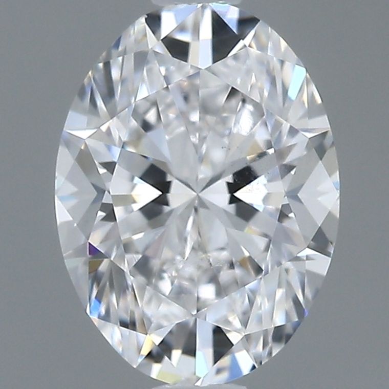 Oval 0.80ct D SI1