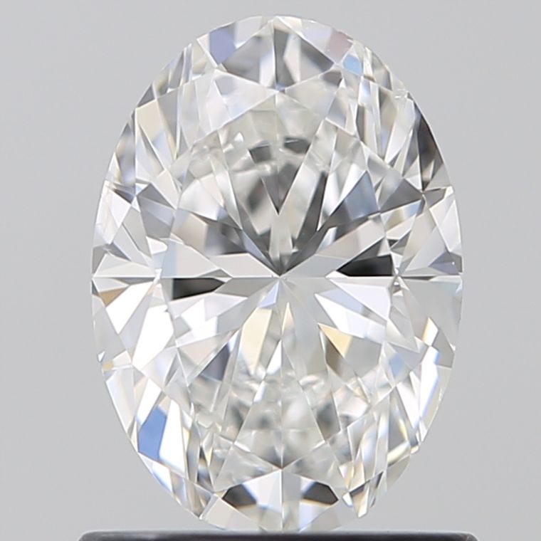 Oval 1.00ct F SI2