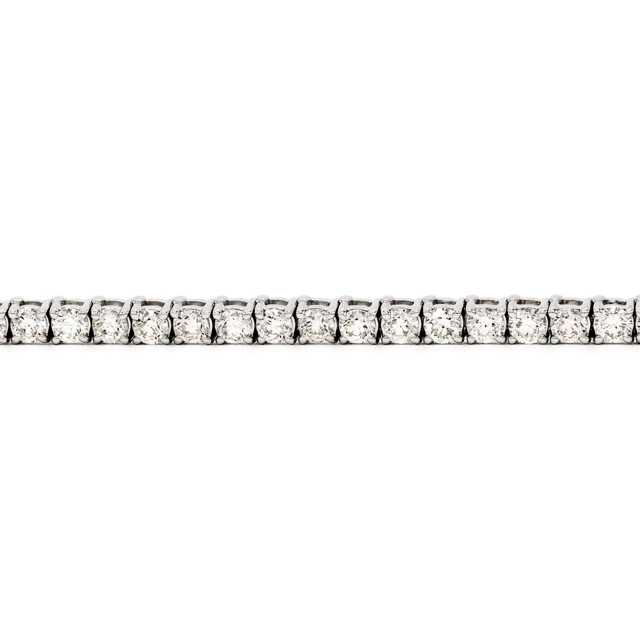 10 ct 14K White Gold Tennis Bracelet