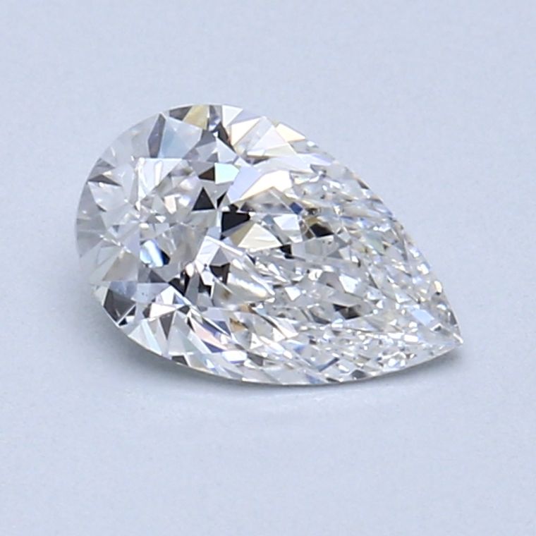 Pear 0.61ct D SI1