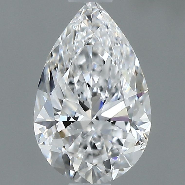 Pear 0.72ct D VS2