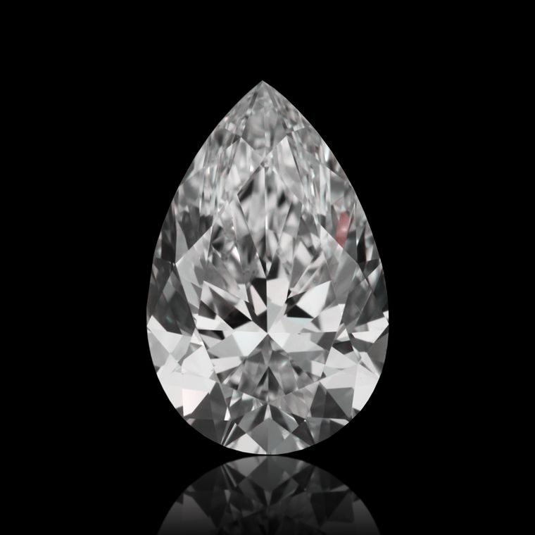 Pear 0.70ct F VVS1