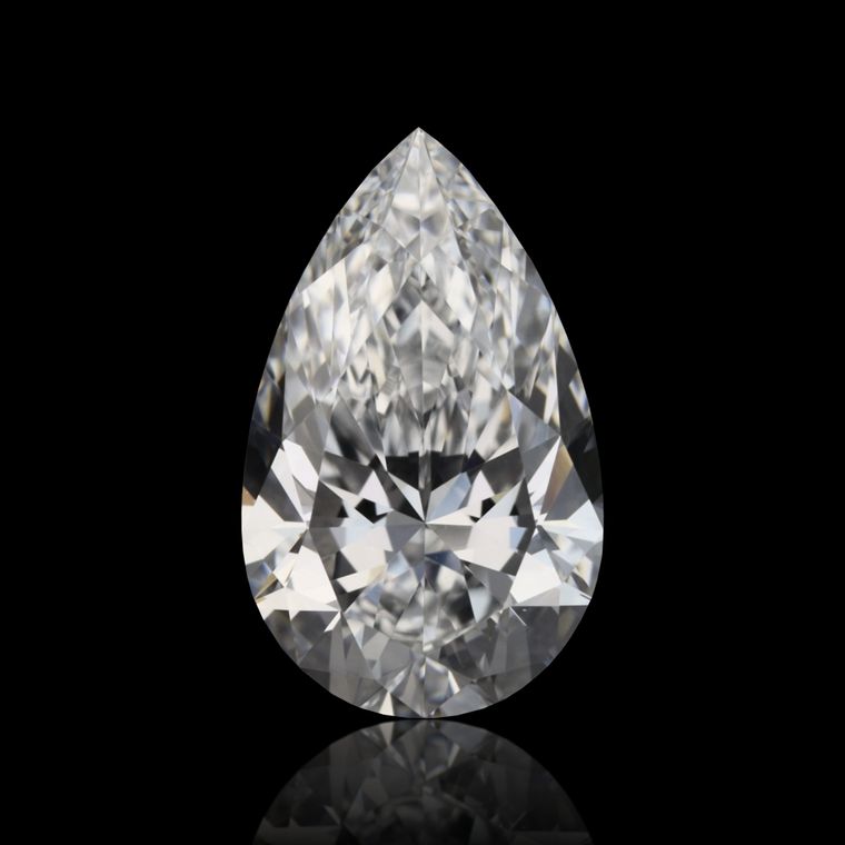 Pear 0.70ct D VS1
