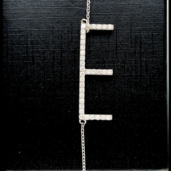 Diamond Initial Bracelet F+ VS1+