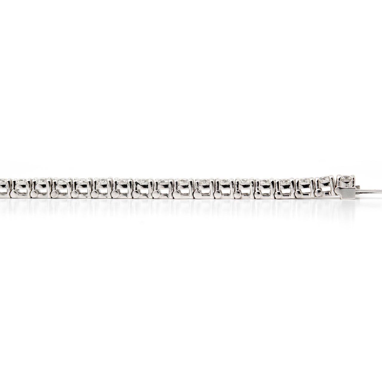 8 ct 14K White Gold Tennis Bracelet