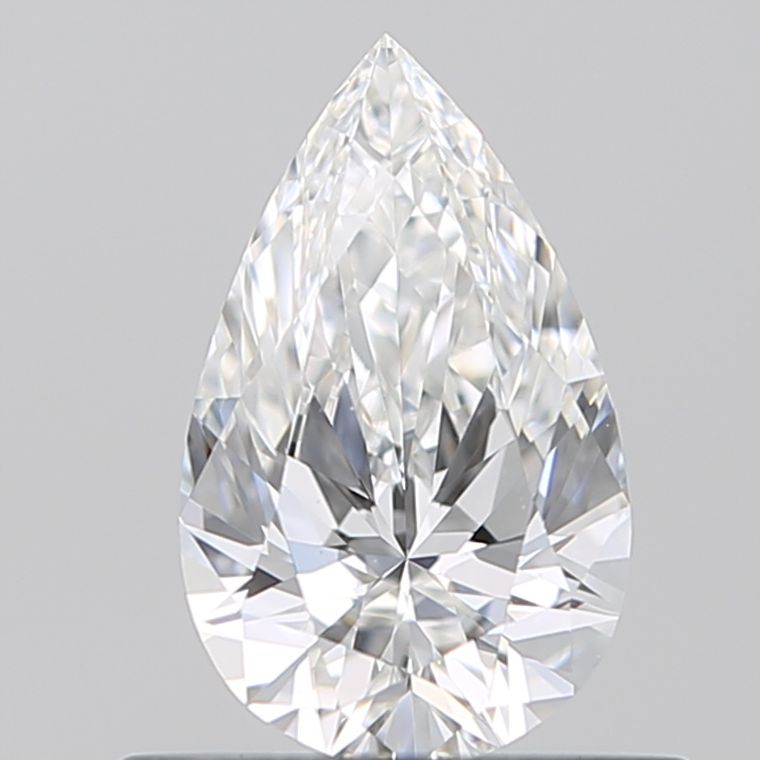 Pear 0.53ct F VVS2