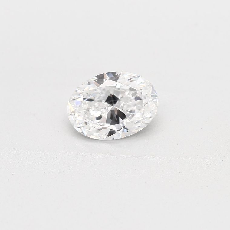 Oval 0.80ct D VS2