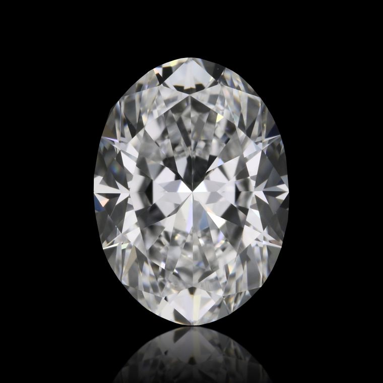 Oval 0.80ct D VVS2