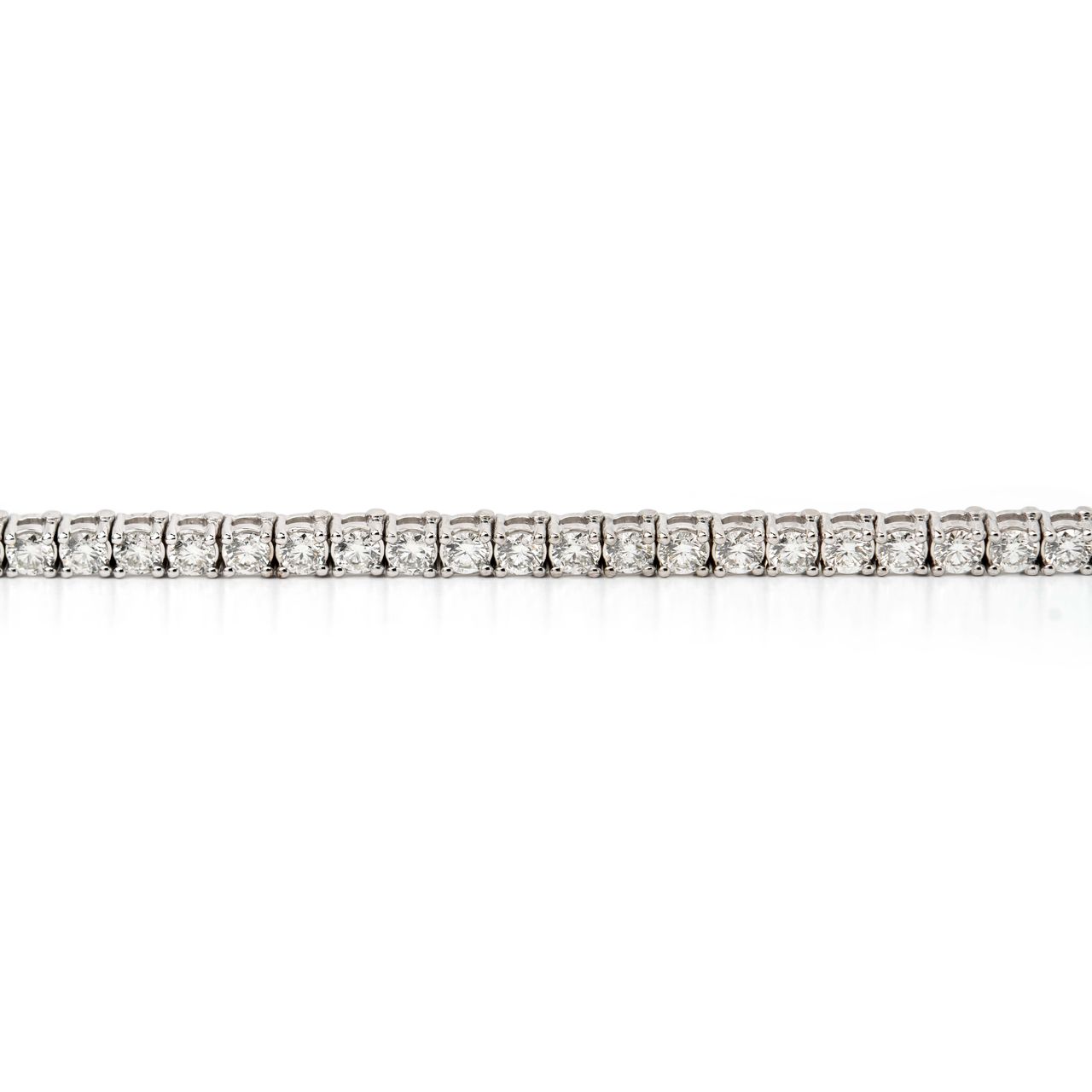 8 ct 14K White Gold Tennis Bracelet