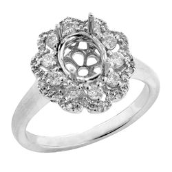 Diamond Semi-Mount Ring