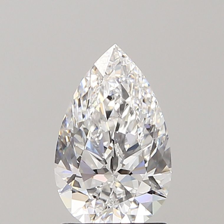 Pear 1.50ct D IF