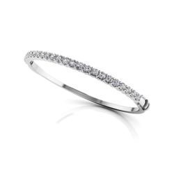 2ctw Diamond Bangle Bracelet