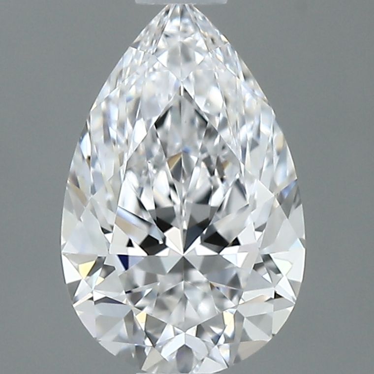 Pear 0.71ct D VS2