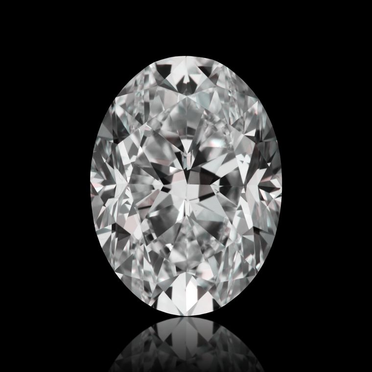Oval 1.51ct D VS2