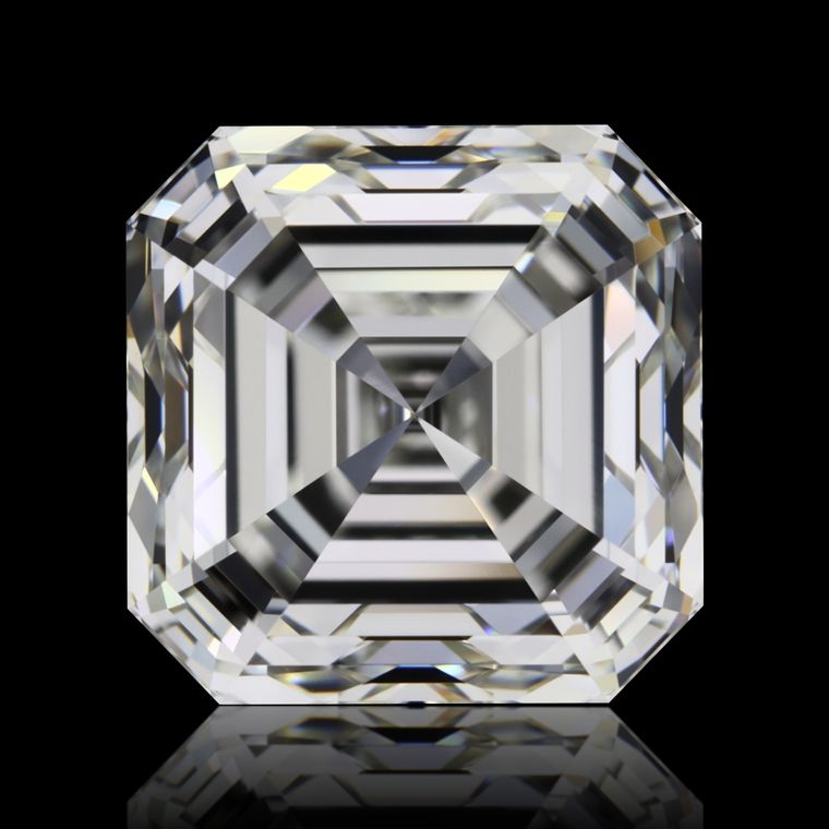 Asscher 3.03ct J VVS1